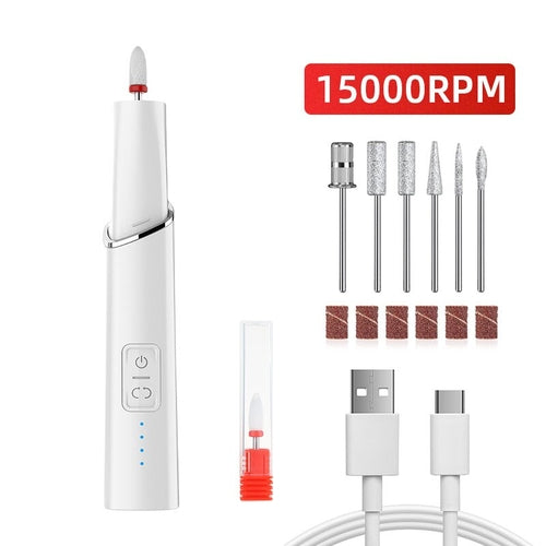 15000RPM Electric Nail Drill Mill For Manicure With 4 Kinds Of Speed