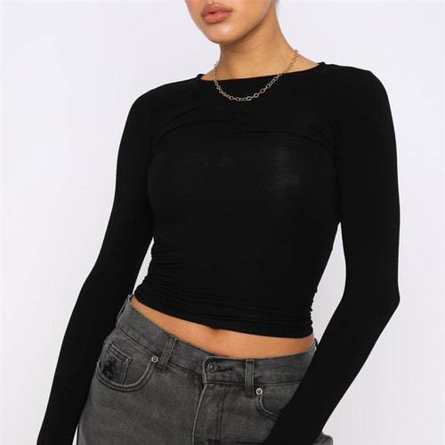 Women's Long Sleeve T-Shirts Top