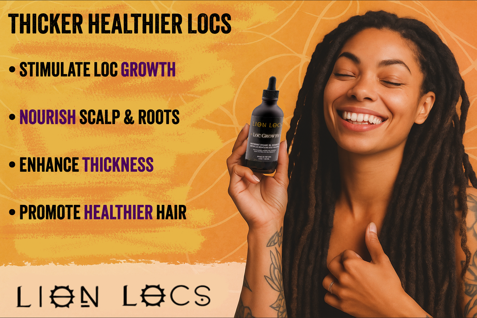 Lion Locs Loc Growth Oil