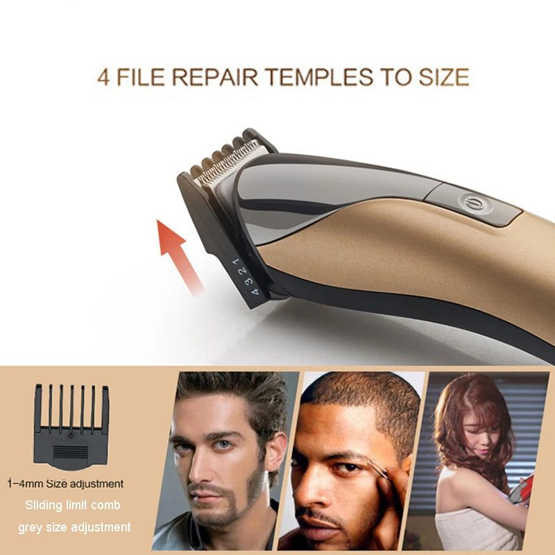 Multifunction Men's Electric Hair Trimmer Clipper Beauty Beard shaper