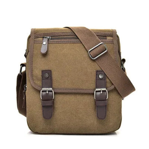 Casual Fashion Canvas Men's Bag Vintage Men's Canvas Shoulder Bag