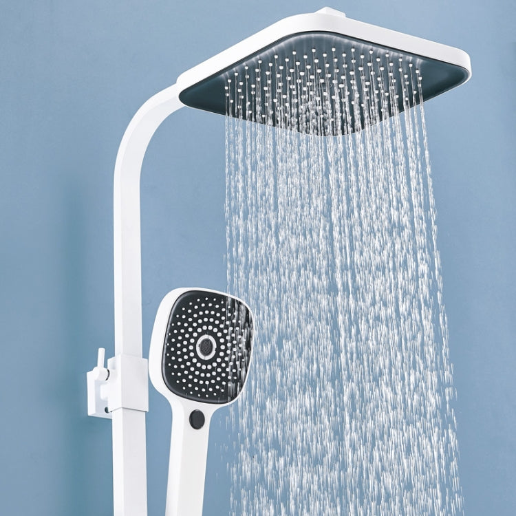 A11 Three Gear Round Tube Hot And Cold Shower Head Set Home Bathroom