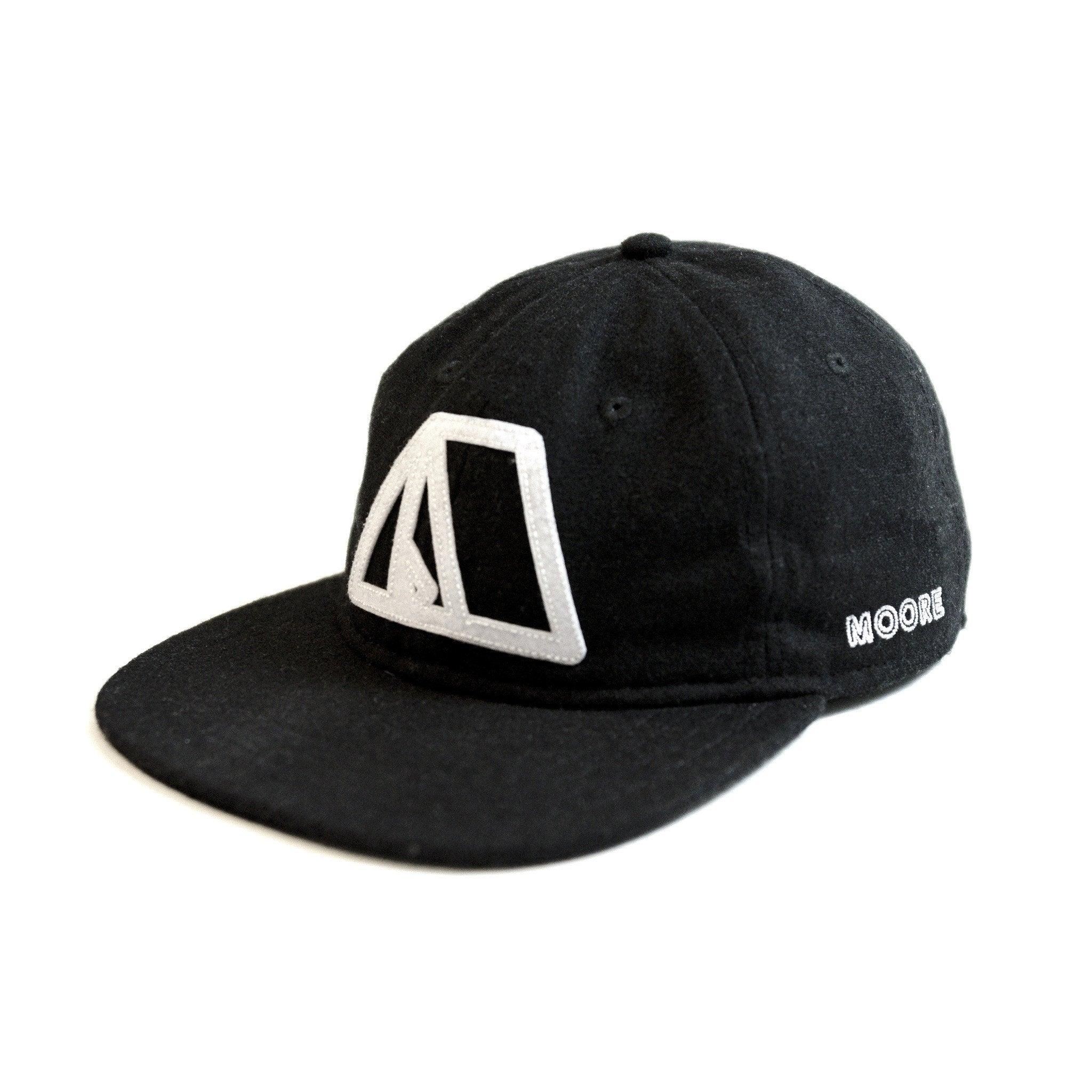 Tent Hat-Black Flannel