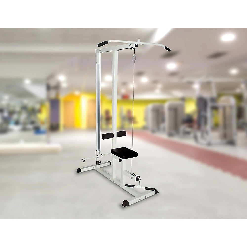 Home Fitness Multi Gym Lat Pull Down Workout Machine Bench Exercise