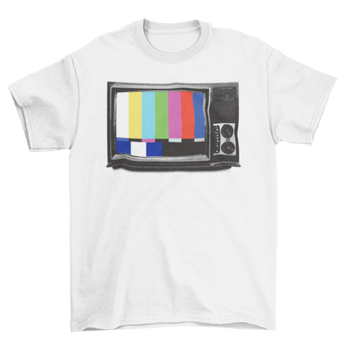 Vintage Retro Style TV VHS Video television Song Signal illustration