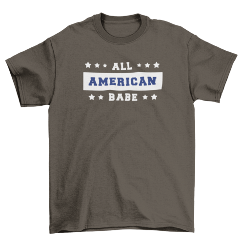 American babe t-shirt