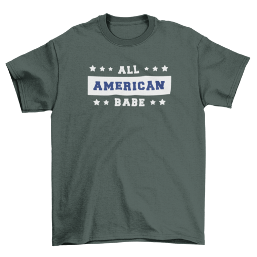 American babe t-shirt