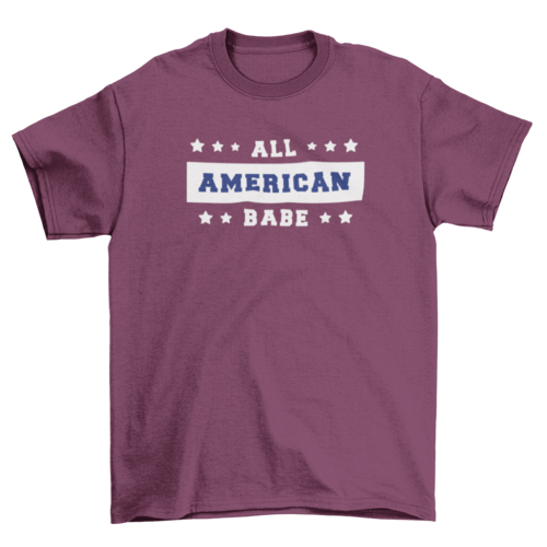 American babe t-shirt