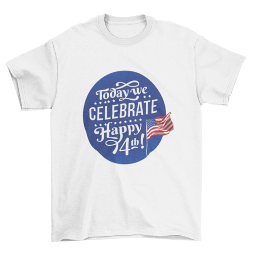Celebrate July 4th t-shirt
