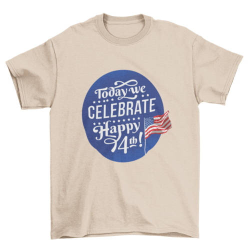 Celebrate July 4th t-shirt