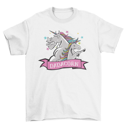Dadacorn shirt, Daddy Unicorn, Funny Fathers Day Gift t-shirt