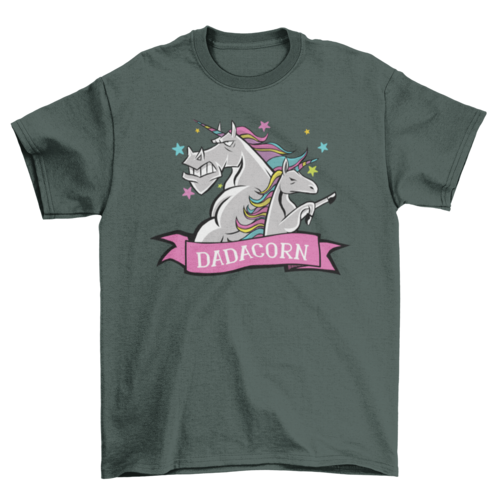 Dadacorn shirt, Daddy Unicorn, Funny Fathers Day Gift t-shirt