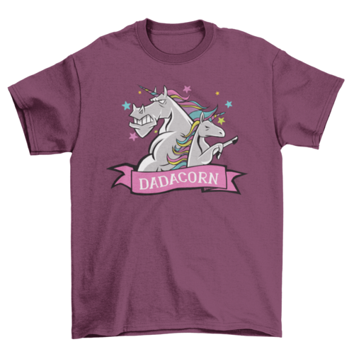 Dadacorn shirt, Daddy Unicorn, Funny Fathers Day Gift t-shirt