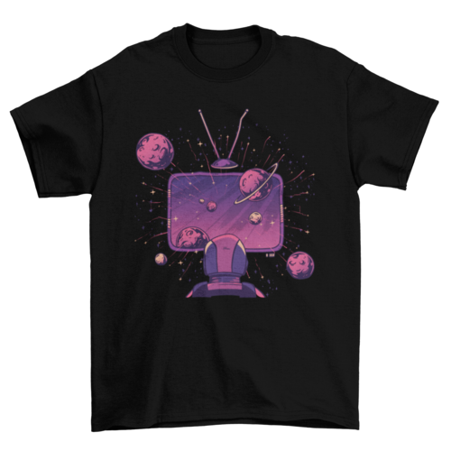 Space TV T-shirt