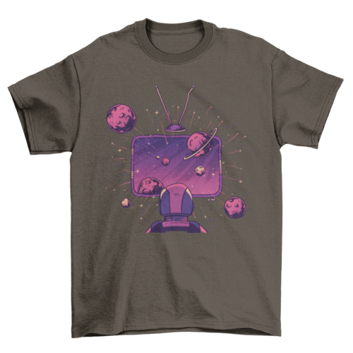 Space TV T-shirt
