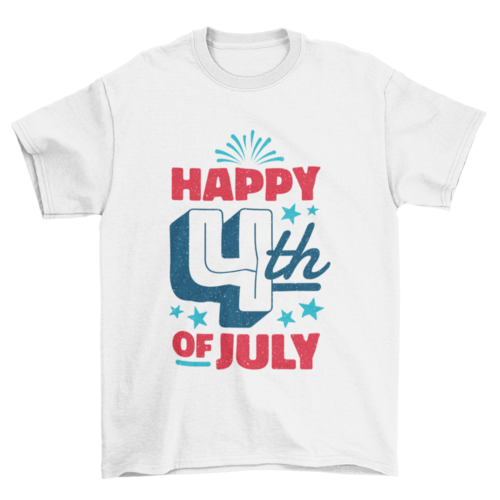 Happy 4th of july t-shirt