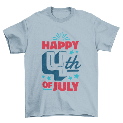 Happy 4th of july t-shirt