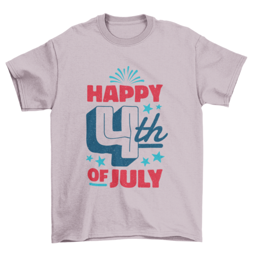 Happy 4th of july t-shirt