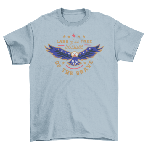 Independence day holiday eagle t-shirt