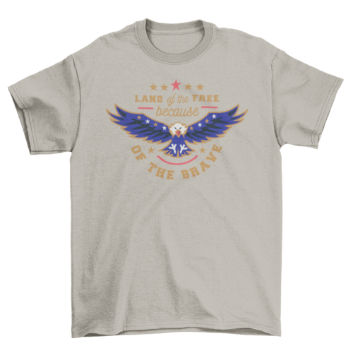Independence day holiday eagle t-shirt