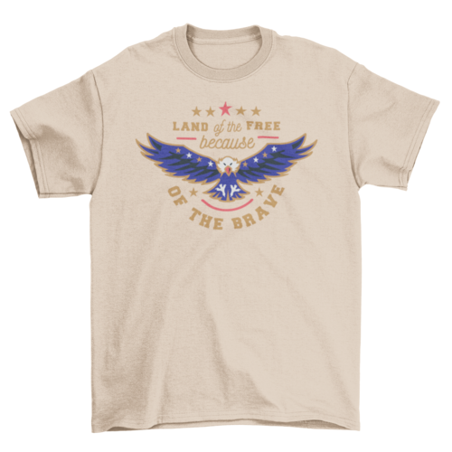 Independence day holiday eagle t-shirt