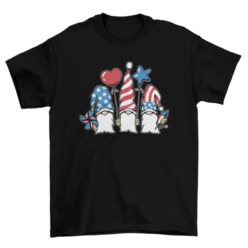 Independence day gnomes t-shirt