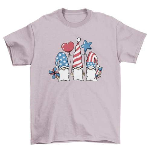 Independence day gnomes t-shirt