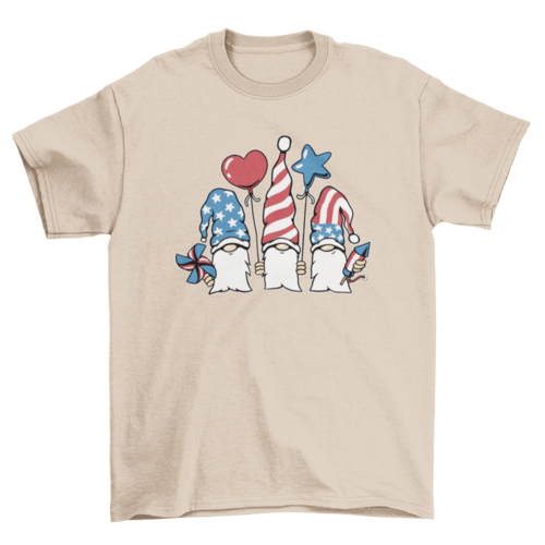 Independence day gnomes t-shirt