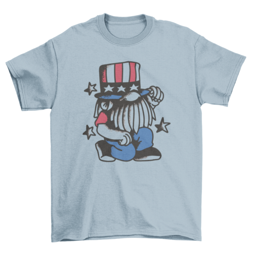 4th of July gnome t-shirt