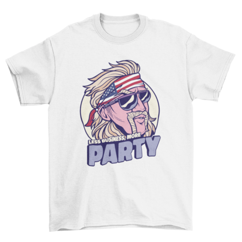 Fourth of July party American t-shirt