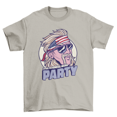 Fourth of July party American t-shirt