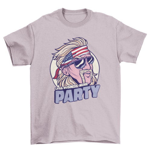 Fourth of July party American t-shirt
