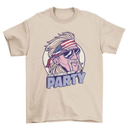 Fourth of July party American t-shirt