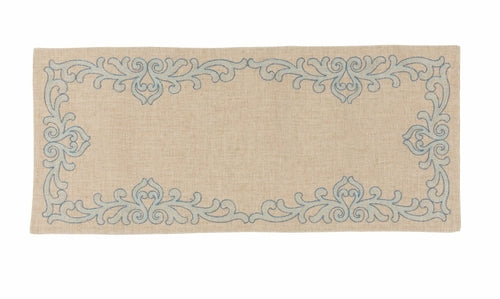 XD18113 Celeste Glistening Table Runner