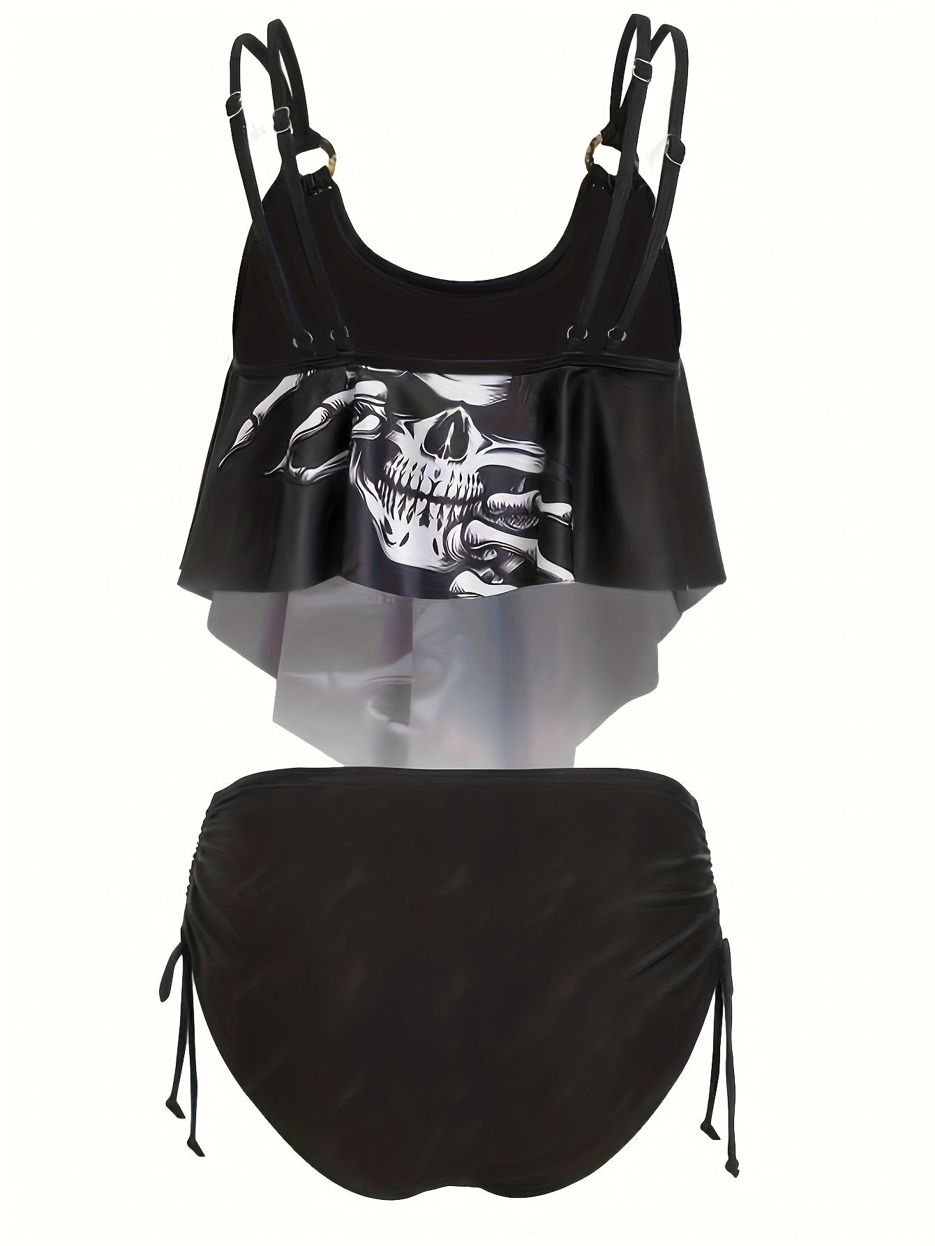 Sexy Female Skeleton Resort-Style Swimsuit
