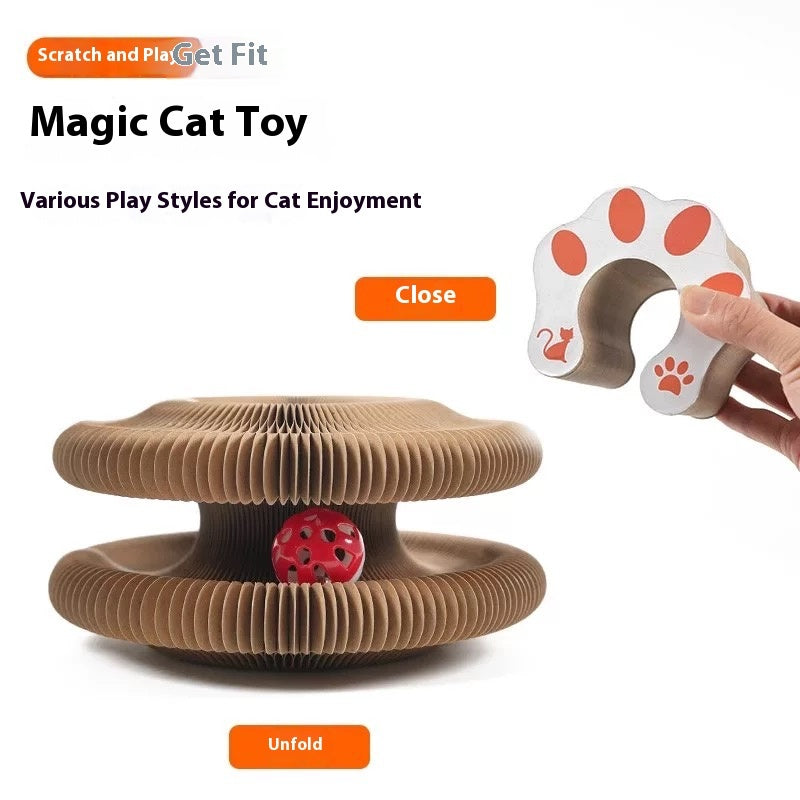 Folding Pet Scratch Toy