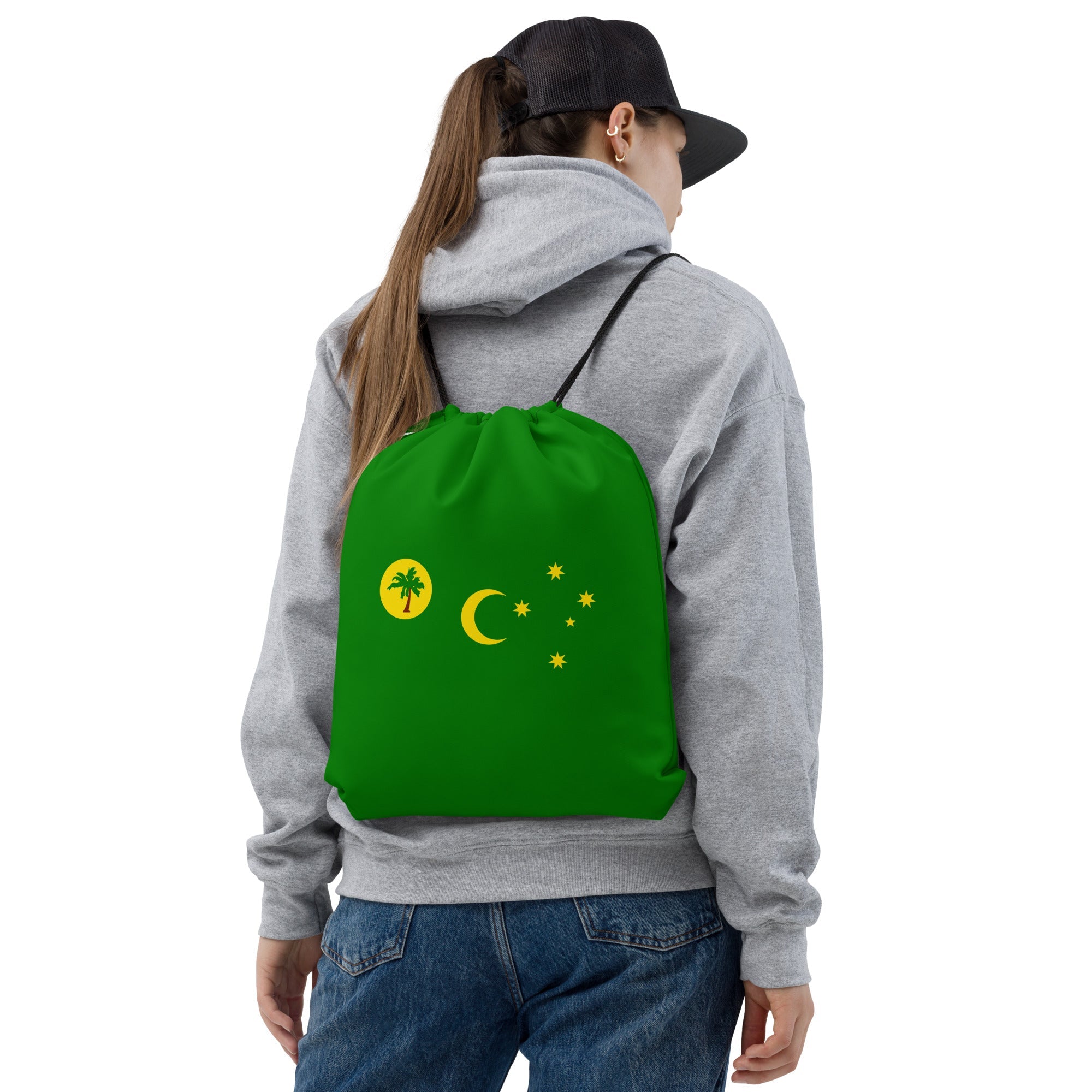 Sac à cordon Drapeau Îles Cocos