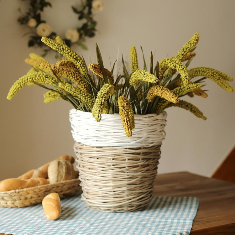 Artificial Millet Stem 37" Tall Faux