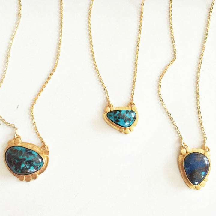 Namibia Azurite Pendant