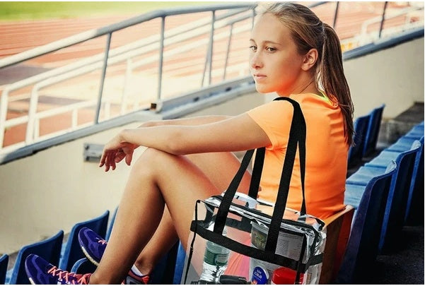 Transparent Pvc Tote Bag Women Large Transparent Tote Bag