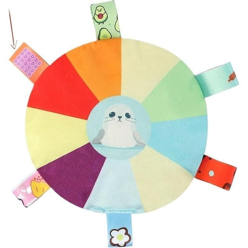 Plush Flying Saucer Chewing Pet Toy