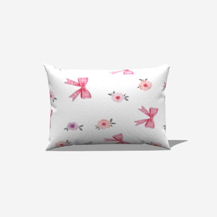 Faux Suede Lumbar Pillow Cover