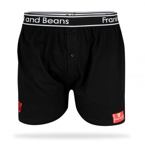 Mens Cotton Boxer Shorts Black