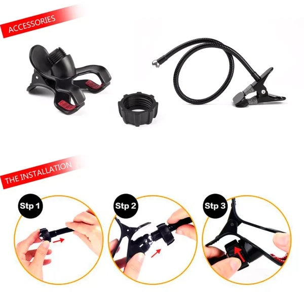 Lazy Person Phone Stand And Desk Clip