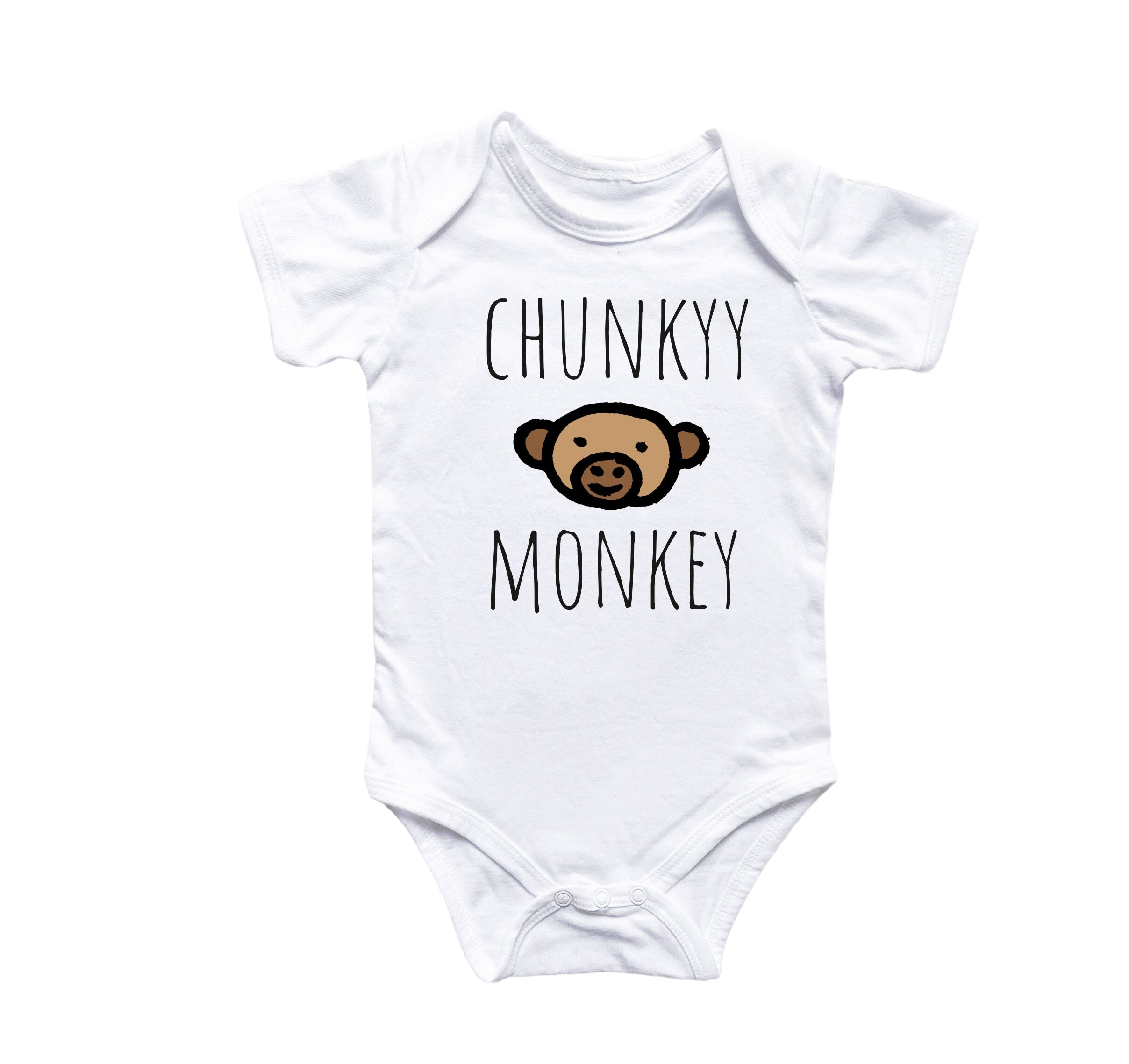 Monkey Animal - Baby Boy Girl Clothes Infant Bodysuit Funny Cute Newbo