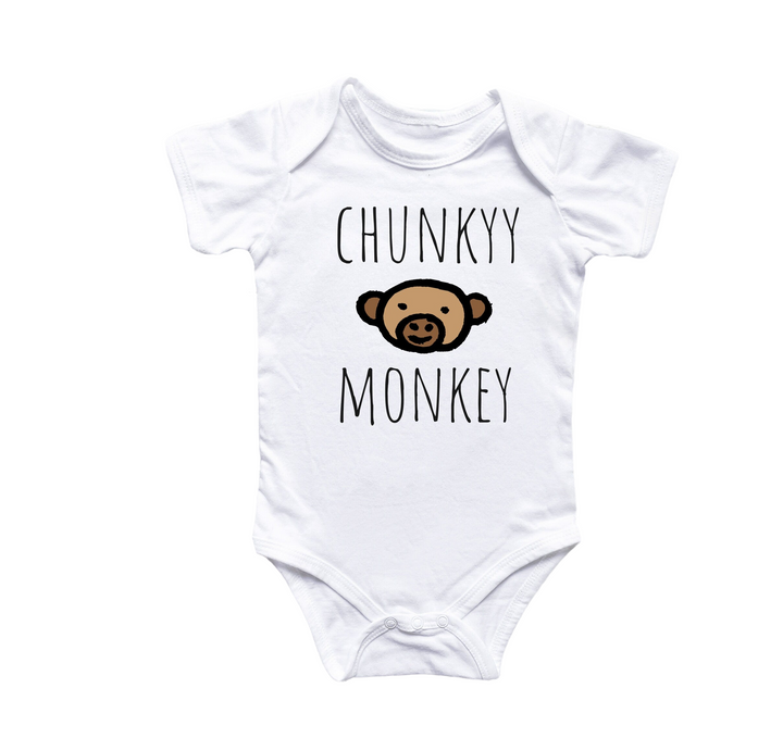 Monkey Animal - Baby Boy Girl Clothes Infant Bodysuit Funny Cute Newbo