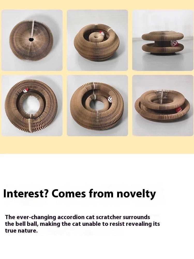 Folding Pet Scratch Toy