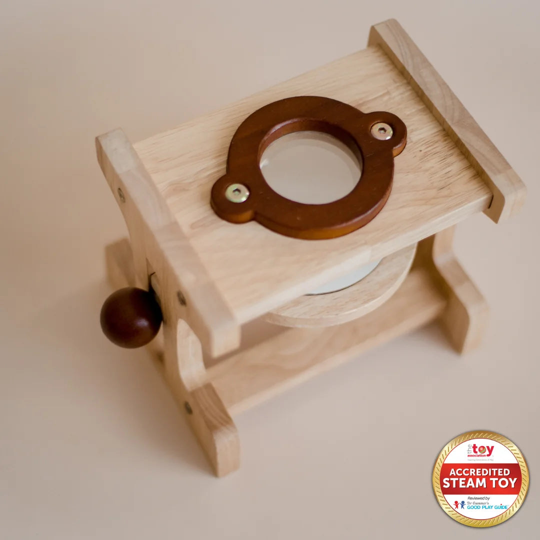 QToys Australia (USA) Wooden Microscope