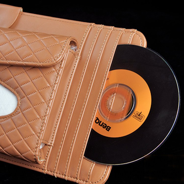 Leather Multifunction Car Visor Organizer