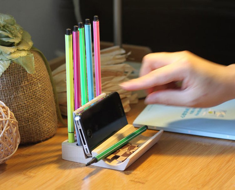 Wooden Stand For Iphone